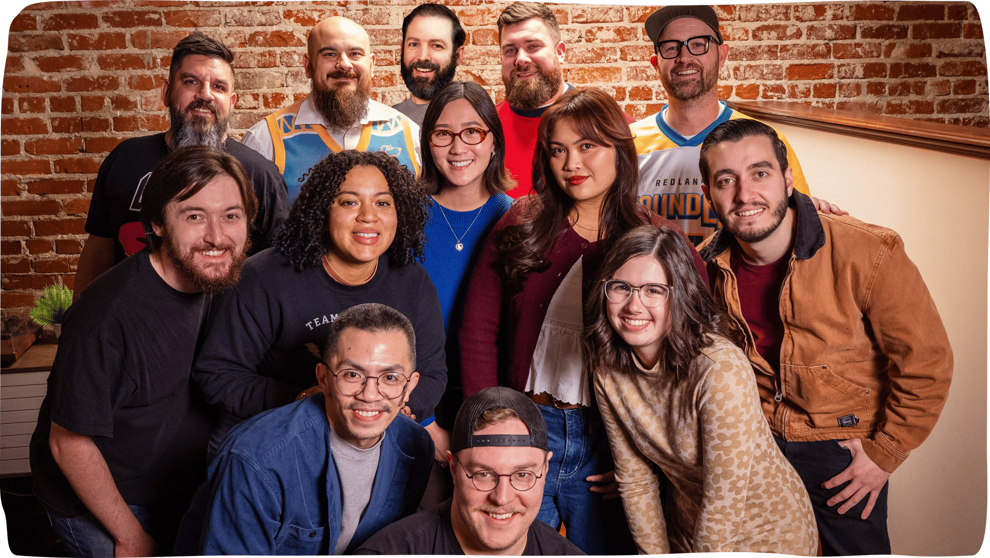 Group picture of the Hounder team.