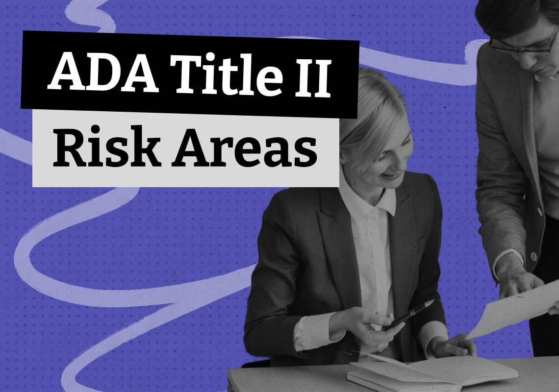 Where Public Agencies Are Most Exposed Under ADA Title II